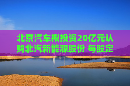 北京汽车拟投资20亿元认购北汽新能源股份 每股定价2.3815元