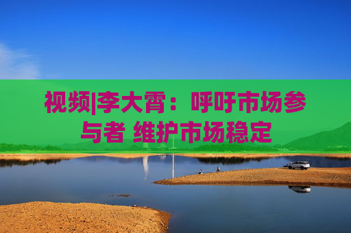 视频|李大霄：呼吁市场参与者 维护市场稳定
