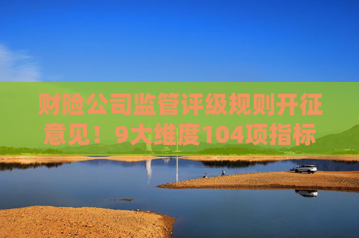 财险公司监管评级规则开征意见！9大维度104项指标统筹风险和发展 中小险企期待差异化监管尽快落地