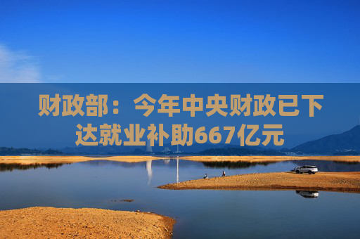 财政部：今年中央财政已下达就业补助667亿元