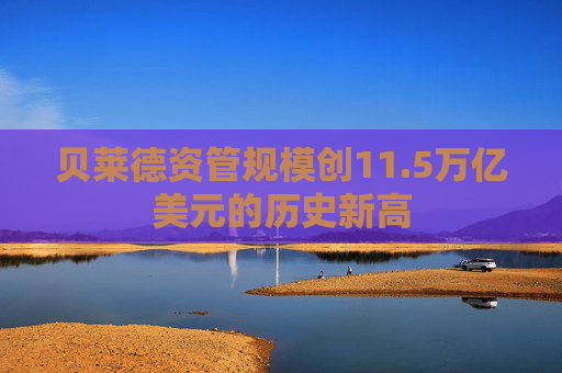 贝莱德资管规模创11.5万亿美元的历史新高