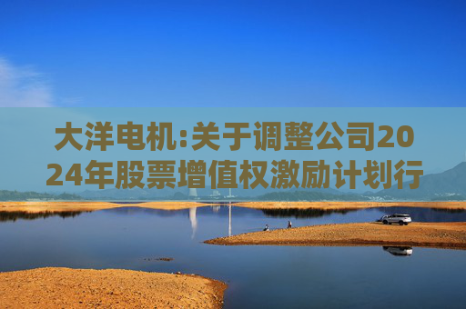 大洋电机:关于调整公司2024年股票增值权激励计划行权价格的公告