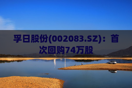 孚日股份(002083.SZ)：首次回购74万股