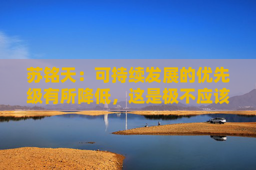 苏铭天：可持续发展的优先级有所降低，这是极不应该的