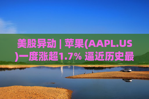 美股异动 | 苹果(AAPL.US)一度涨超1.7% 逼近历史最高位