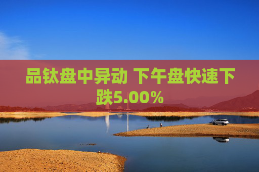 品钛盘中异动 下午盘快速下跌5.00%