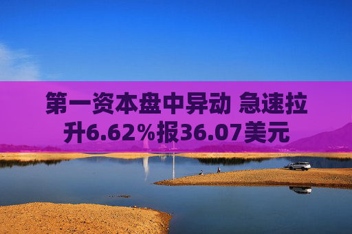 第一资本盘中异动 急速拉升6.62%报36.07美元