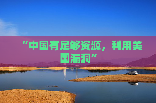 “中国有足够资源，利用美国漏洞”
