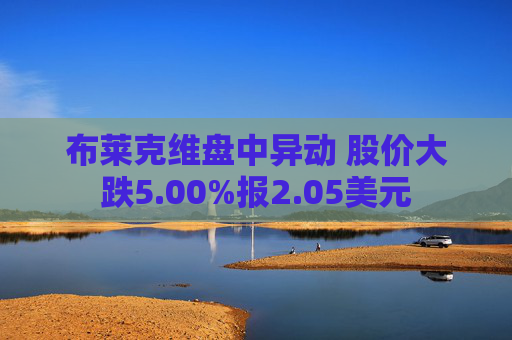 布莱克维盘中异动 股价大跌5.00%报2.05美元