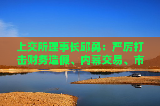 上交所理事长邱勇：严厉打击财务造假、内幕交易、市场操纵等违法违规行为