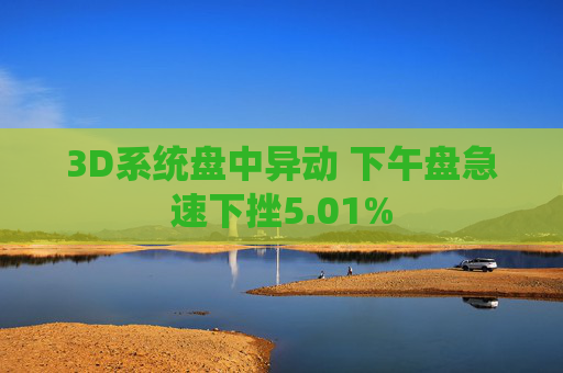 3D系统盘中异动 下午盘急速下挫5.01%