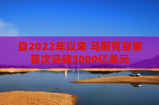 自2022年以来 马斯克身家首次突破3000亿美元