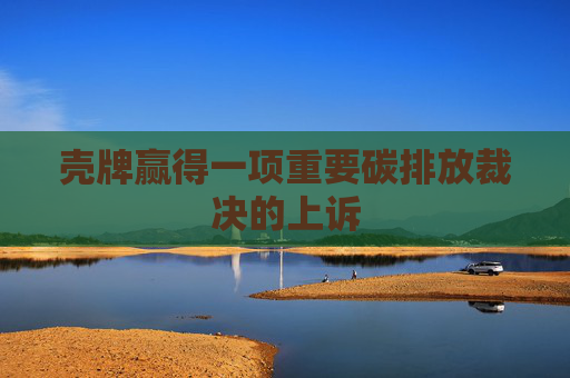 壳牌赢得一项重要碳排放裁决的上诉
