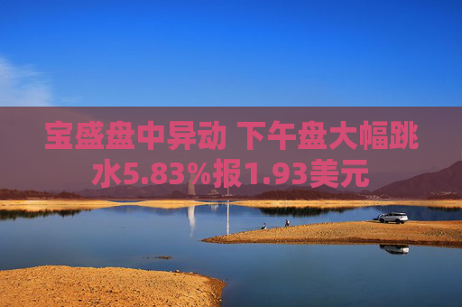 宝盛盘中异动 下午盘大幅跳水5.83%报1.93美元