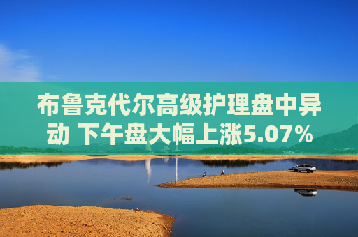 布鲁克代尔高级护理盘中异动 下午盘大幅上涨5.07%