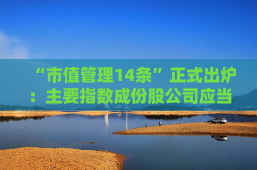 “市值管理14条”正式出炉：主要指数成份股公司应当制定市值管理制度