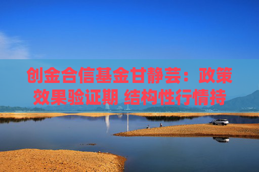 创金合信基金甘静芸：政策效果验证期 结构性行情持续性有待观察