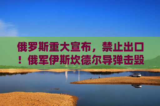 俄罗斯重大宣布，禁止出口！俄军伊斯坎德尔导弹击毁乌军战机，视频曝光！泽连斯基发声