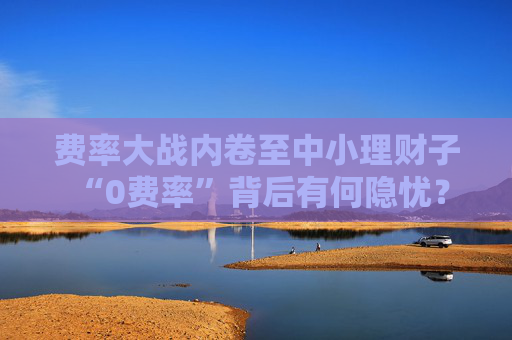 费率大战内卷至中小理财子 “0费率”背后有何隐忧？