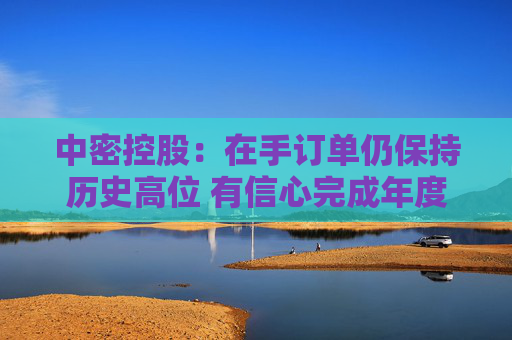 中密控股：在手订单仍保持历史高位 有信心完成年度业绩预算目标