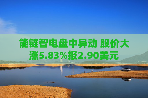 能链智电盘中异动 股价大涨5.83%报2.90美元