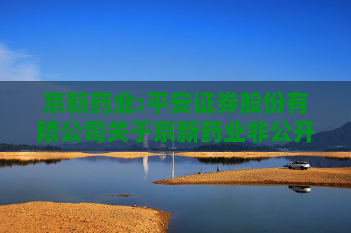京新药业:平安证券股份有限公司关于京新药业非公开发行限售股份上市流通的核查意见