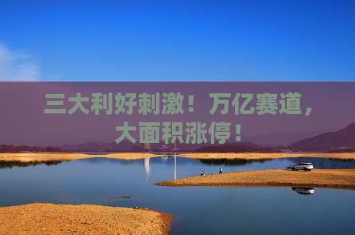 三大利好刺激！万亿赛道，大面积涨停！