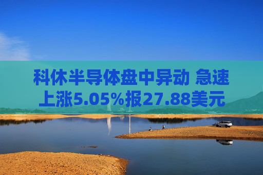 科休半导体盘中异动 急速上涨5.05%报27.88美元