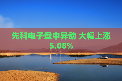 先科电子盘中异动 大幅上涨5.08%