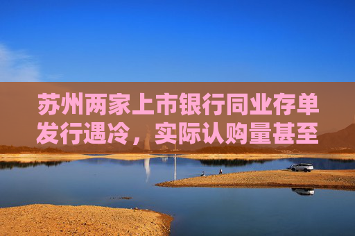 苏州两家上市银行同业存单发行遇冷，实际认购量甚至不及两成