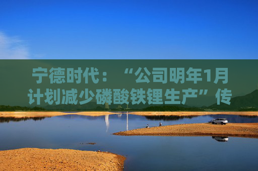 宁德时代：“公司明年1月计划减少磷酸铁锂生产”传闻不属实
