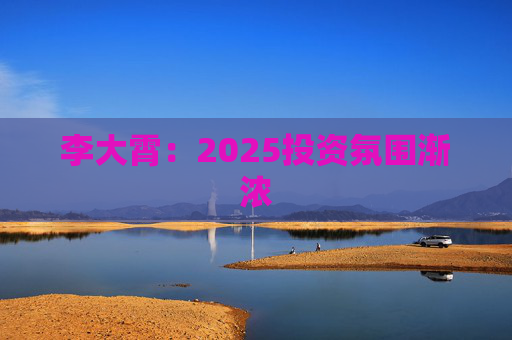 李大霄：2025投资氛围渐浓