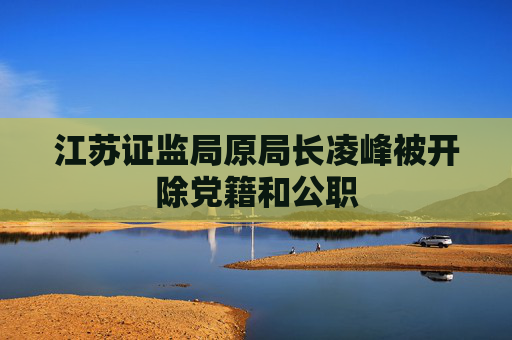 江苏证监局原局长凌峰被开除党籍和公职