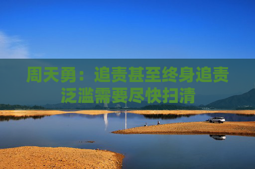 周天勇：追责甚至终身追责泛滥需要尽快扫清