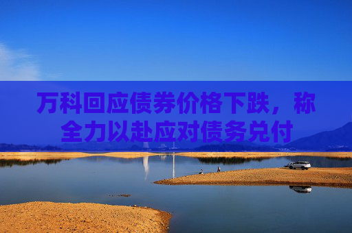 万科回应债券价格下跌，称全力以赴应对债务兑付