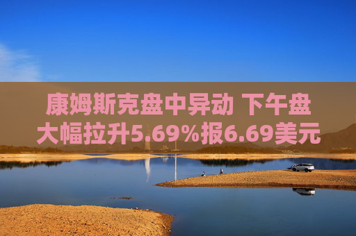 康姆斯克盘中异动 下午盘大幅拉升5.69%报6.69美元