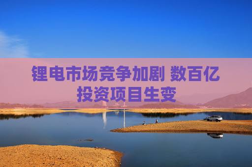 锂电市场竞争加剧 数百亿投资项目生变