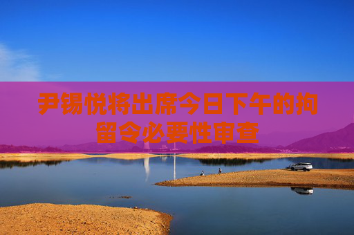 尹锡悦将出席今日下午的拘留令必要性审查