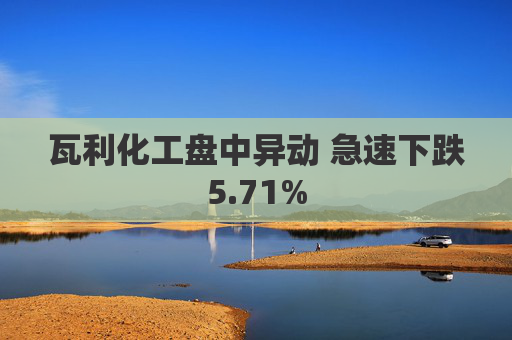 瓦利化工盘中异动 急速下跌5.71%