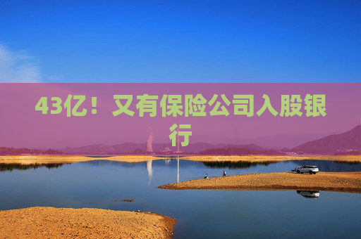 43亿！又有保险公司入股银行