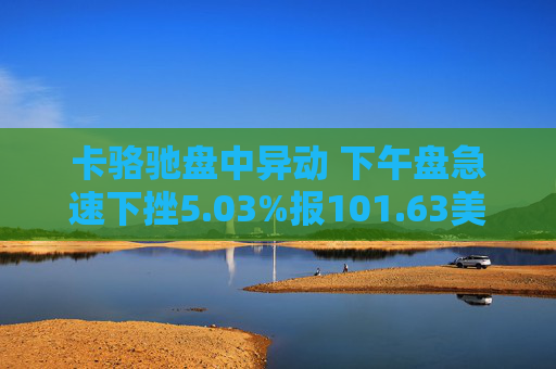 卡骆驰盘中异动 下午盘急速下挫5.03%报101.63美元