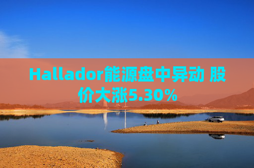 Hallador能源盘中异动 股价大涨5.30%