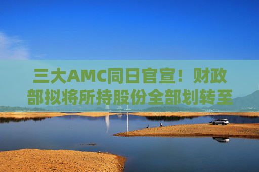 三大AMC同日官宣！财政部拟将所持股份全部划转至中央汇金