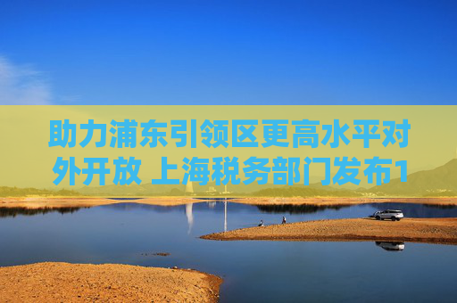 助力浦东引领区更高水平对外开放 上海税务部门发布11项税收征管服务新举措