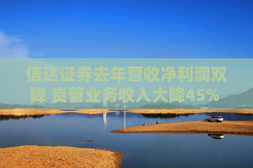 信达证券去年营收净利润双降 资管业务收入大降45% 业务结构愈发同质化