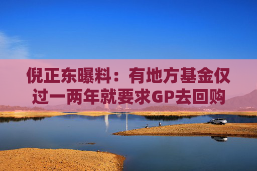 倪正东曝料：有地方基金仅过一两年就要求GP去回购