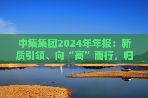 中集集团2024年年报：新质引领、向“高”而行，归母净利润同比大增605.60%