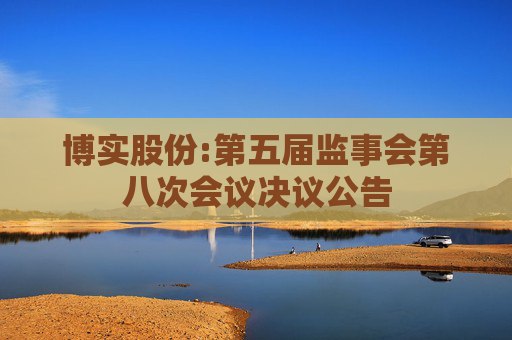 博实股份:第五届监事会第八次会议决议公告