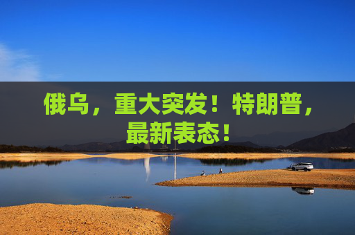 俄乌，重大突发！特朗普，最新表态！