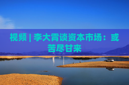 视频 | 李大霄谈资本市场：或苦尽甘来